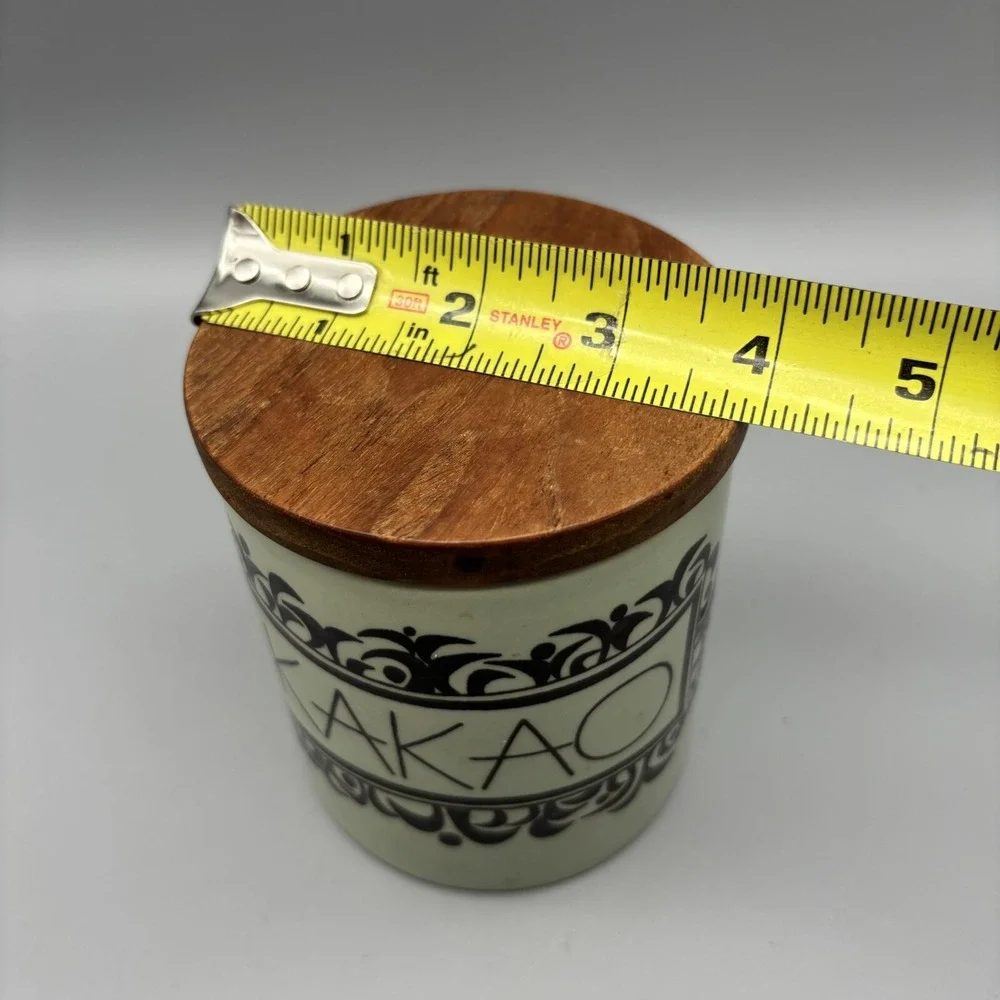Rorstrand Sweden KULINAR Lidded Storage Kakao Pot / Jar - 4 5/8
